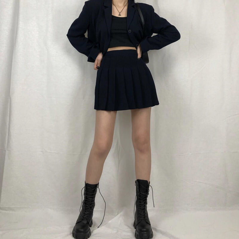 Nove srednje čizme Ženske jesenske zimske modne ženske cipele Chelsea s patentnim zatvaračem Botas Mujer čizme Sportske ženske cipele s petom