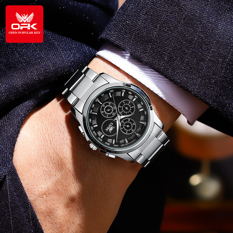 OPK luksuzni ručni sat s višenamjenskim brojčanikom, poslovni modni muški sat