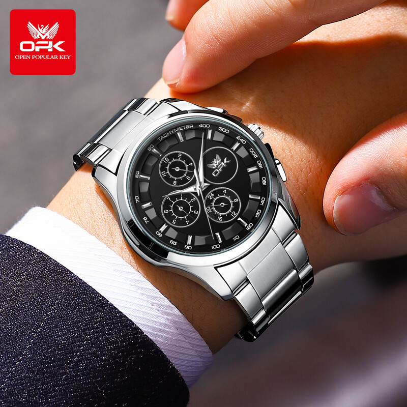 OPK luksuzni ručni sat s višenamjenskim brojčanikom, poslovni modni muški sat