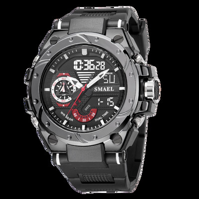 Spordikellad veekindel SMAEL meeste käekell Military Army Sinine Stopper Week Display Clocke 8060 Moodne kvartskäekell meestele