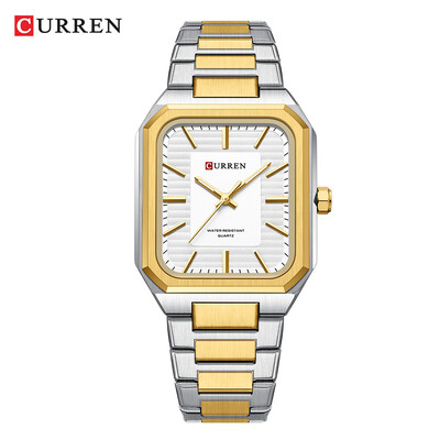 Curren 8457 Ceas Bărbați Business Oțel inoxidabil Quartz Casual Luxury Fashion Top Brand Relogio Masculino