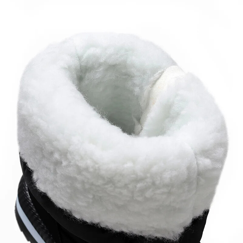 Ženske čizme za snijeg Zimske čizme s platformom od debelog pliša, vodootporne neklizajuće čizme, modne ženske zimske cipele s toplim krznom Botas mujer