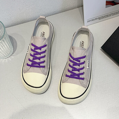 Ženske klasične crne platnene cipele Proljetne ravne cipele Studentske tenisice Djevojačke Skateboard Vulkanizirane tenisice Ženske 2023 Zapatillas