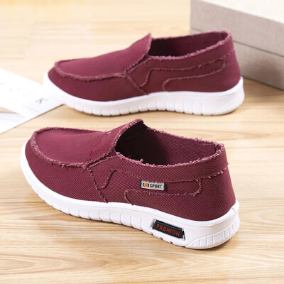 2024. aasta uued naistejalatsid, lõuendjalatsid Madala otsaga pehme tallaga mitmekülgsed vabaajajalatsid