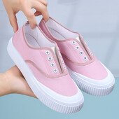 2024. Proljeće/ljeto, nove platnene ženske cipele, prozračne platnene cipele s mekim potplatom, platnene boje 35-40