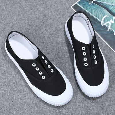 2024. Proljeće/ljeto, nove platnene ženske cipele, prozračne platnene cipele s mekim potplatom, platnene boje 35-40