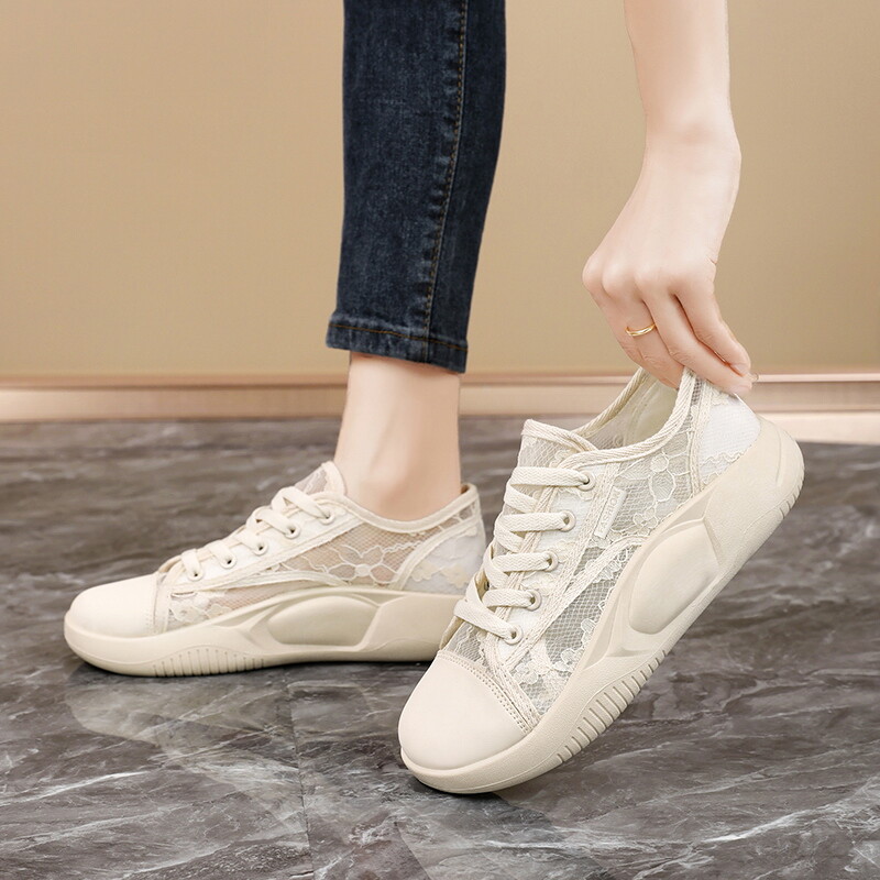 Ljetne ženske mekane sportske cipele Prozračne modne mrežaste cipele za slobodno vrijeme Vanjske cipele protiv klizanja za žene