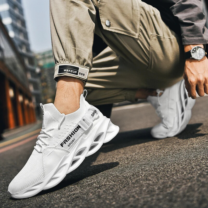 Kerged ja moodsad spordi- ja hingavad jooksujalatsid meestele ja naistele, välitingimustes kasutatavad libisemiskindlad Knife Edge jalanõud