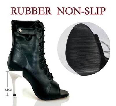 Lasyarrow Ženske brendirane čizme za zabave iz 2022. Ženske seksi cipele na štikle Obuća s visokom potpeticom Latino plesne cipele s potpeticama Latino 2022. Plesna dvorana