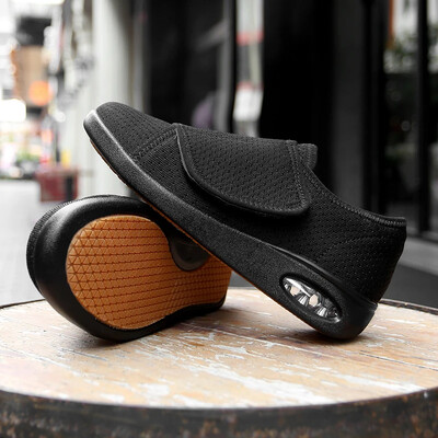 Γυναικεία πάνινα παπούτσια Ορθοπεδικά Φαρδιά πόδια Πρησμένα περιστασιακά παπούτσια για περπάτημα Thumb Eversion Προσαρμόζοντας μαλακά άνετα παπούτσια διαβητικών γυναικών