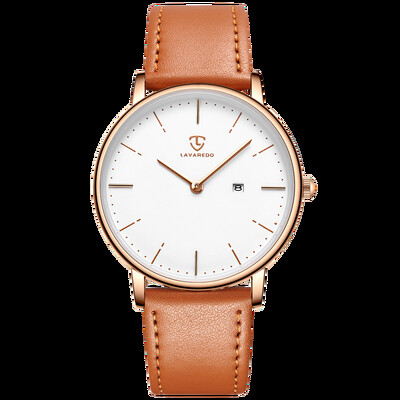 Ανδρικό ρολόι Μινιμαλιστικής μόδας Απλό ρολόι καρπού αναλογικό ραντεβού με ταινία από πλέγμα από ανοξείδωτο ατσάλι