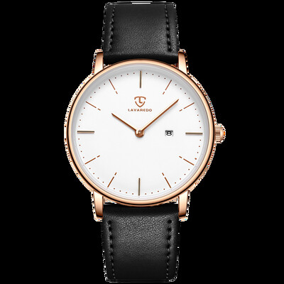 Ανδρικό ρολόι Μινιμαλιστικής μόδας Απλό ρολόι καρπού αναλογικό ραντεβού με ταινία από πλέγμα από ανοξείδωτο ατσάλι