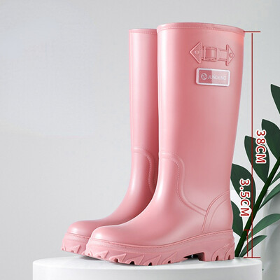 Visoke čizme za vodu Ženske gumene cipele za kišu Vodootporne galoše Zaštitne čizme za rad u vrtu Ženska obuća Botas Lluvia Femenina