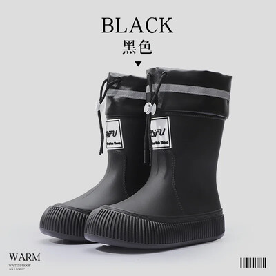 Nove čizme za kišu iz 2024. Ženske protuklizne cipele Lagane mekane kišne cipele za ribolov na otvorenom Debeli potplat Vodootporne cipele Moda Udobne