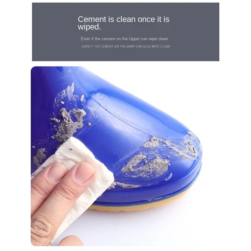 Duge čizme za kišu na nisku petu Ženski modeli Neklizajuće cipele za vodu Kuhinjske ženske cipele za kišu Visoke ženske cipele od meke gume