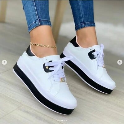 Zapatillas Mujer Tenisice Trendy Mesh Platform Sneakers Čarape Cipele Tenis Prozračna Socofy Ležerna sportska obuća Ženske ravne cipele 162