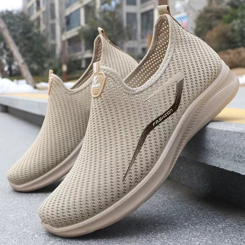 Nove ljetne prozračne mrežaste radne muške cipele za 2024. Ležerne cipele Prozračne sportske cipele tekkies za muškarce