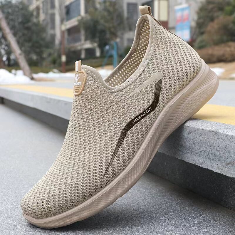 Nove ljetne prozračne mrežaste radne muške cipele za 2024. Ležerne cipele Prozračne sportske cipele tekkies za muškarce