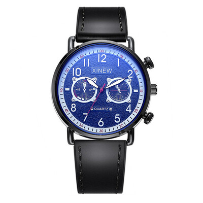 Muški originalni ručni satovi marke XINEW, studenti, dječaci, ležerna kožna narukvica, jedan kvarcni ručni sat Relogios Masculinos 2024.