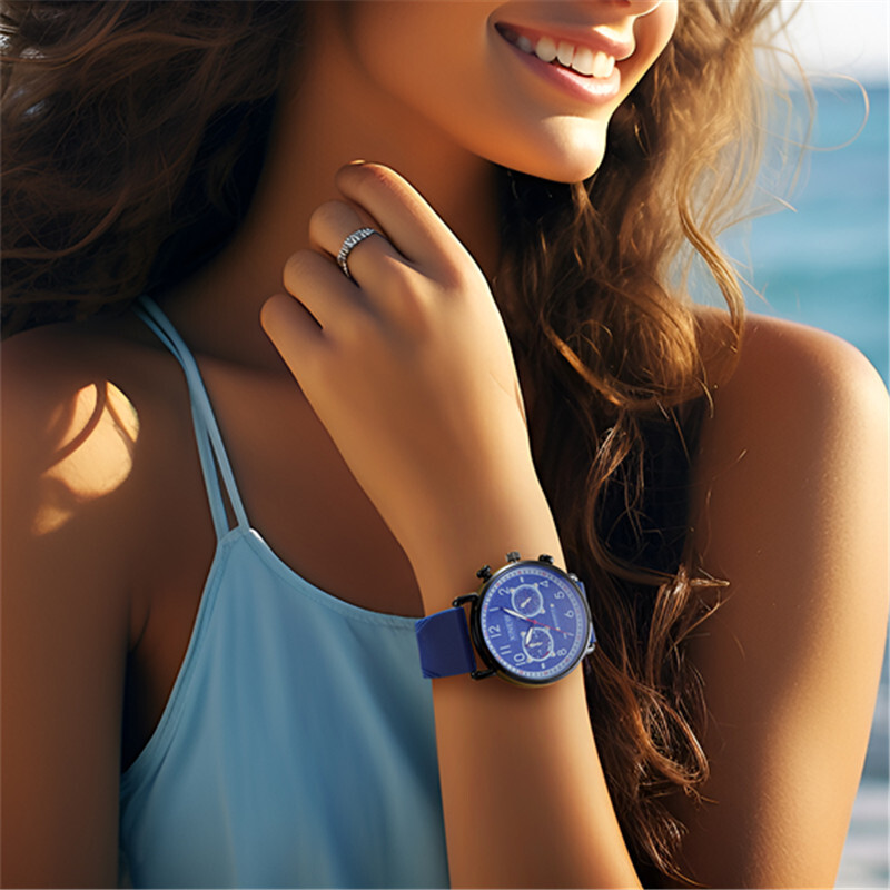 Muški originalni ručni satovi marke XINEW, studenti, dječaci, ležerna kožna narukvica, jedan kvarcni ručni sat Relogios Masculinos 2024.