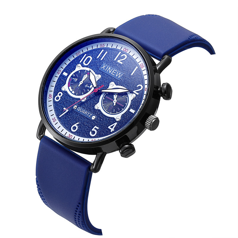 Muški originalni ručni satovi marke XINEW, studenti, dječaci, ležerna kožna narukvica, jedan kvarcni ručni sat Relogios Masculinos 2024.