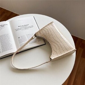 Modna izuzetna torba za kupovinu Retro ležerne ženske torbe na rame Ženska kožna jednobojna ručna torbica s lancem