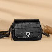 Ženske mini torbe s krokodilskim uzorkom od 100% goveđe kože Modne dizajnerske torbice na rame i torbice Kožna torbica