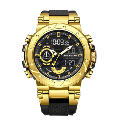LIGE 2024 UUS Moodne meeste käekell Luksuslik originaal Quartz Digital Analog Sport Military 50M veekindel kella käekell meestele