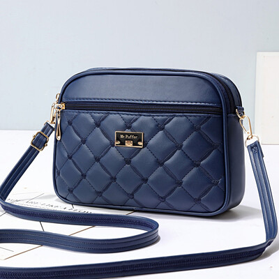 2024 Γυναικεία τσάντα One Shoulder Small Square Handbar New Cross Border Foreign Trade Linge PU Crossbody Ευέλικτη μικρή τσάντα Messenger