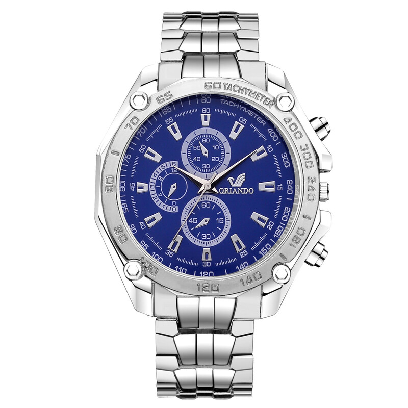 2024 Visokokvalitetni muški kvarcni sat od nehrđajućeg čelika Relogio Masculino Muški modni ležerni vojni satovi za muškarce Popularni ručni sat