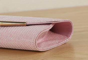 Hot casual γυναικεία βραδινή τσάντα ημέρας Clutch Γυναικείες τσάντες γάμου Γυναικεία πορτοφόλια ροζ χρυσά χρώματα για να διαλέξετε