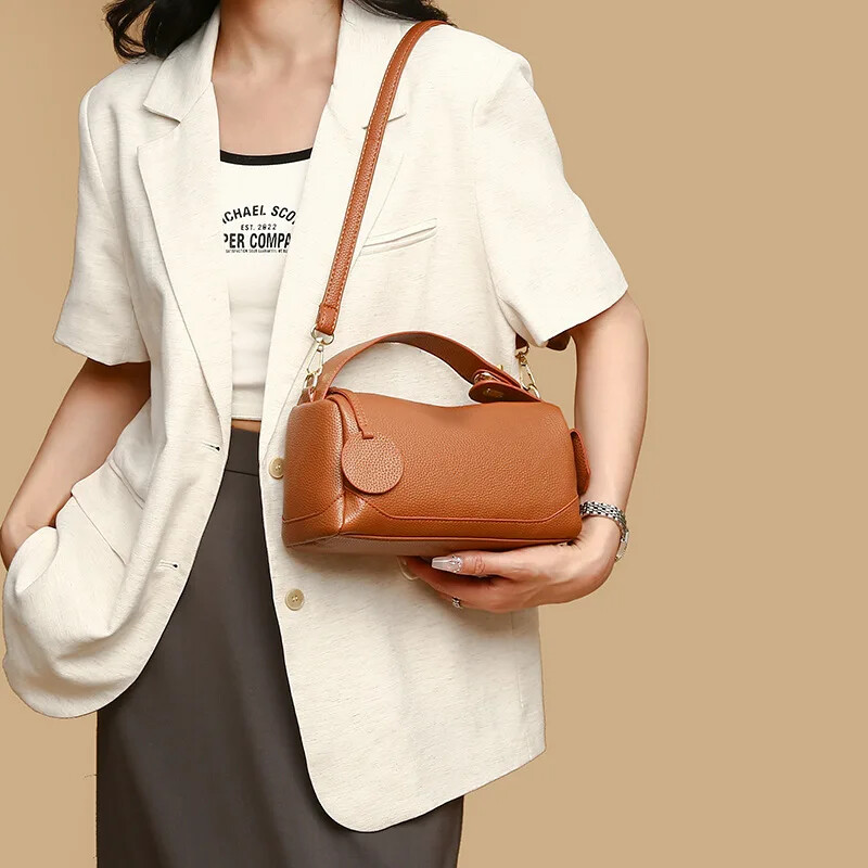 Ženska torba preko ramena Nova modna ljetna torba 2024. Sveobuhvatna sredovječna majčina torba velikog kapaciteta Kožna ručna torbica