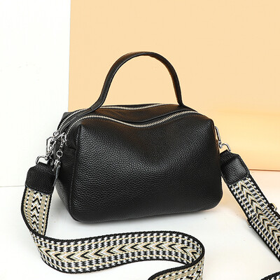 2024 Genți Crossbody de modă Geantă de damă din piele naturală Geantă tote simplă de înaltă calitate Geanta de mână Boston vintage Genți de umăr pentru femei