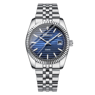 CHENXI 2024, novi muški kvarcni satovi od nehrđajućeg čelika od 35 mm, poslovni sportski kalendar, klasični kreativni ručni sat za muškarce