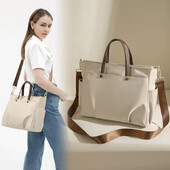 Ručne torbice za žene i muškarce Poslovna prijenosna računala s remenom za nošenje preko ramena Velika, velika zapremnina, svaki dan, putna nova torba