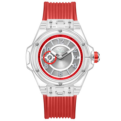 Modni sat muški i ženski brend ONOLA Luksuzni prozirni plastični vodootporni kvarcni silikonski muški satovi Relojes Para Hombre