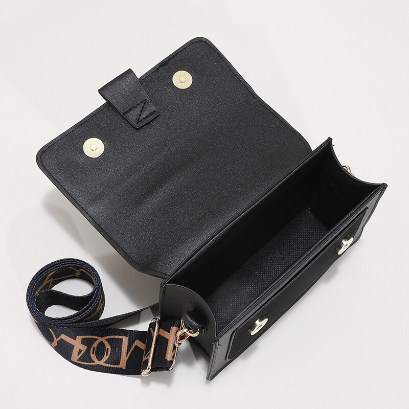 Чанта през рамо с широки презрамки с капак Малки дамски чанти през рамо Обикновени класически дамски чанти Sac A Main Femme сумка женская