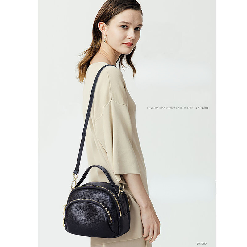 PU кожена чанта през рамо Дамска модна чанта с много джобове за жени