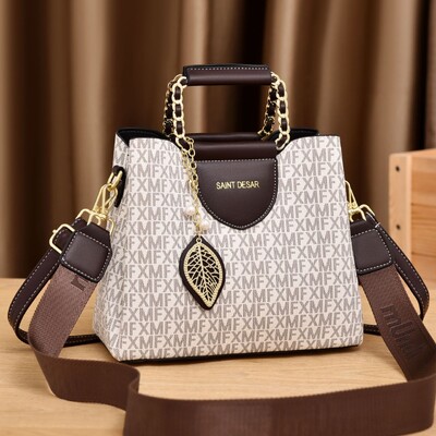 2024. Nove izvrsne ručne torbe na rame Messenger Tote Tote velikog kapaciteta Ženska torba preko tijela, kožne luksuzne ručne torbe s printom