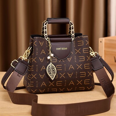 2024. Nove izvrsne ručne torbe na rame Messenger Tote Tote velikog kapaciteta Ženska torba preko tijela, kožne luksuzne ručne torbe s printom