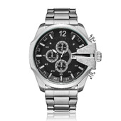 CAGARNY Γνήσια επωνυμία Large dial 6839 Fashion Casual ρολόγια για άντρες αδιάβροχο ανδρικό ρολόι χειρός από χαλαζία από ανοξείδωτο ατσάλι