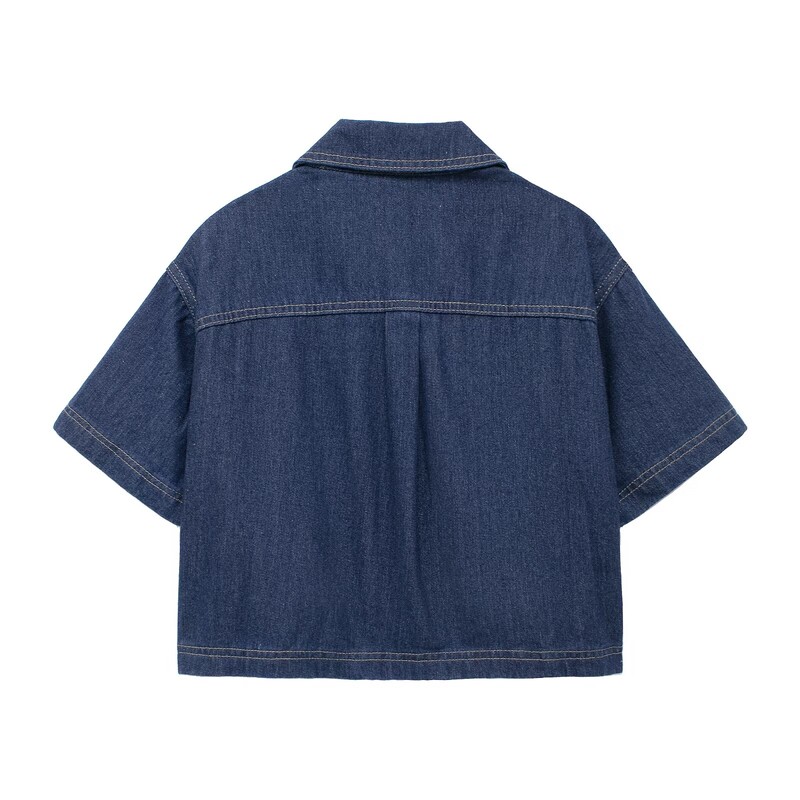 TRAF 2024 Kompleti kratkih hlača Ženske 2-dijelne kratke hlače od plavog trapera Ženski setovi Ljetni ležerni kompleti hlača Žensko odijelo Ženska odjeća za odmor Ženska odjeća