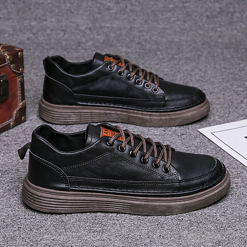 Muške vulkanizirane cipele Nove proljetne ležerne kuharske cipele s vodootpornim vodoravnim dnom protiv klizanja, otporne na habanje, radne cipele za muškarce