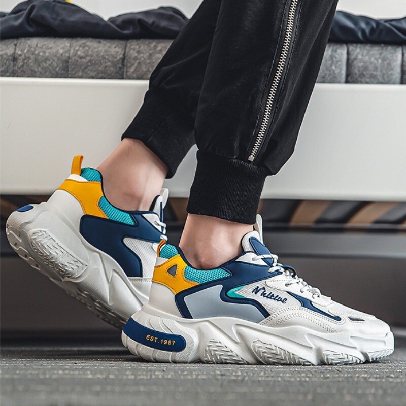 Ανδρικά αθλητικά παπούτσια υψηλής ποιότητας με κορδόνια για τρέξιμο που αναπνέουν Παπούτσια για τρέξιμο 2024 Καλοκαίρι με καυτές εκπτώσεις Φόρεμα για περπάτημα Zapatillas De Hombre