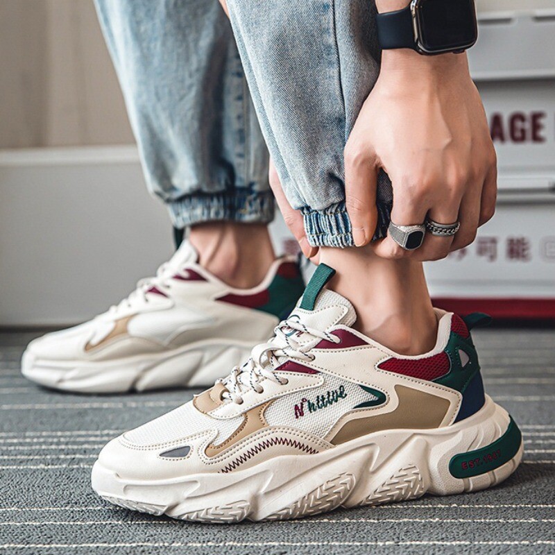 Ανδρικά αθλητικά παπούτσια υψηλής ποιότητας με κορδόνια για τρέξιμο που αναπνέουν Παπούτσια για τρέξιμο 2024 Καλοκαίρι με καυτές εκπτώσεις Φόρεμα για περπάτημα Zapatillas De Hombre