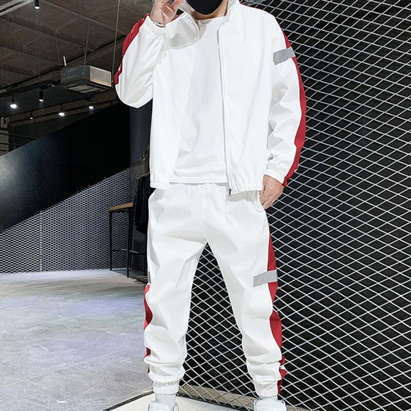 2-dijelni set muške jesenske trenirke Muška modna odjeća 2024 Lagana gaćica za trčanje Muška sportska odjeća Odjeća za trčanje