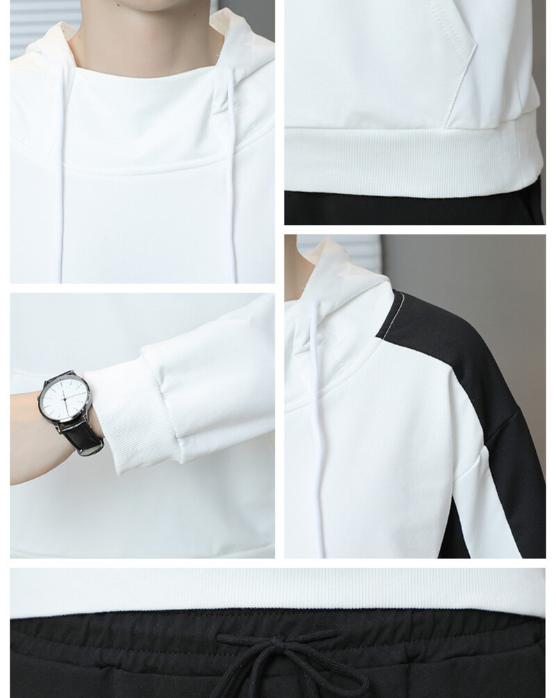 Muške Trenirke Sportske Teretane na otvorenom Dukserica Proljeće Jesen Poliesterska jakna Hlače Ležerna muška Trenirka Sportska odjeća Kompleti od 2 komada