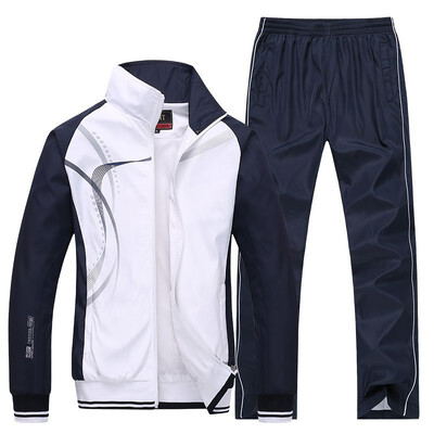 Îmbrăcăminte sport pentru bărbați, nou primăvară, toamnă, trening, seturi de 2 piese, costum sport, jachetă + pantaloni, costum masculin, îmbrăcăminte de golf, îmbrăcăminte pentru bărbați, 5XL