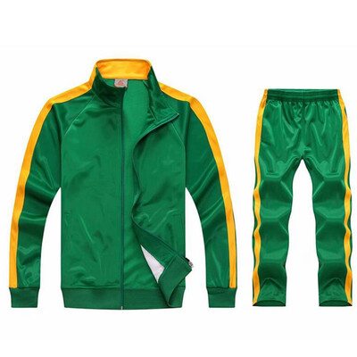 Set 2 bucăți Trening pentru bărbați Îmbrăcăminte sport Trening Set de jachete și pantaloni pentru bărbați Costum de antrenament Toamnă Iarnă Primăvară Trening sport
