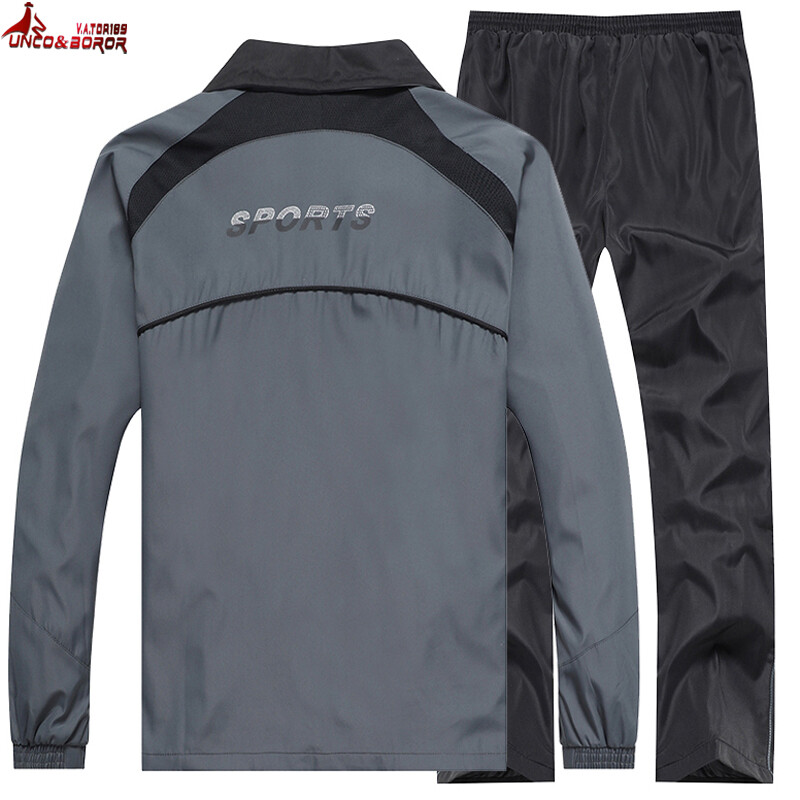 uus Meeste kevad-sügis Spordirõivad Kaubamärk Spordidress Meeste ülerõivad 2tk Sviitrid + püksikomplekt vabaaja dressid Meeste riided